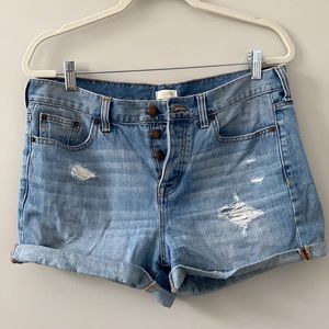 JCrew Demin Jean Shorts